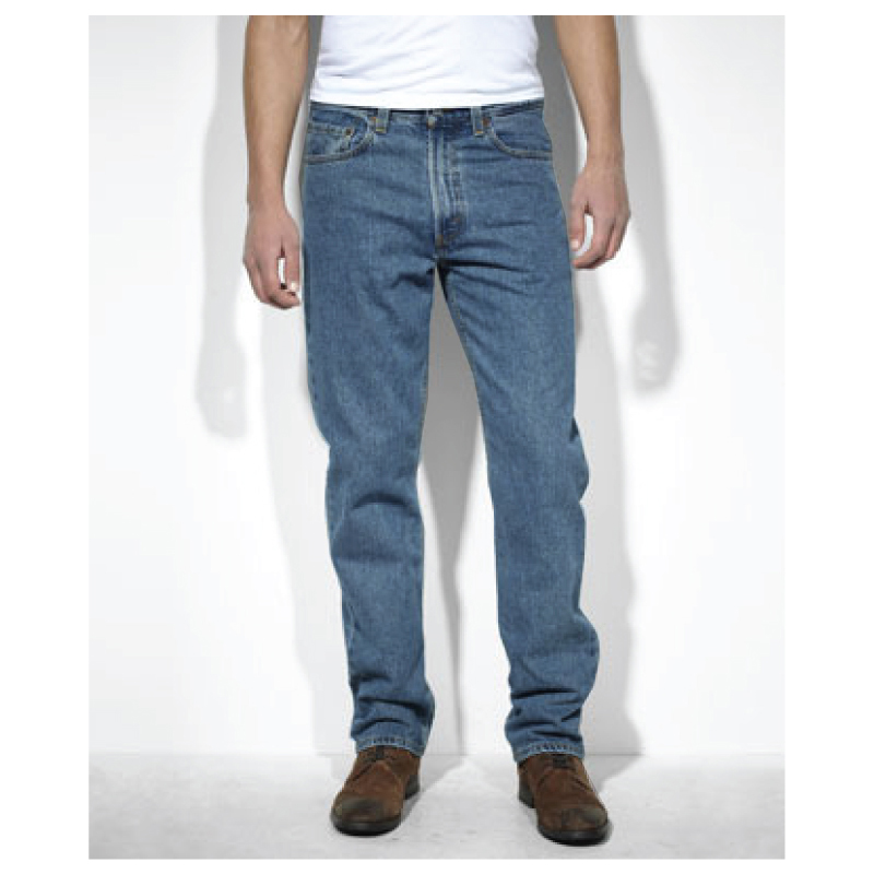 Levi's 505 Men's Regular Fit Jeans | Medium Stonewash – 05054891