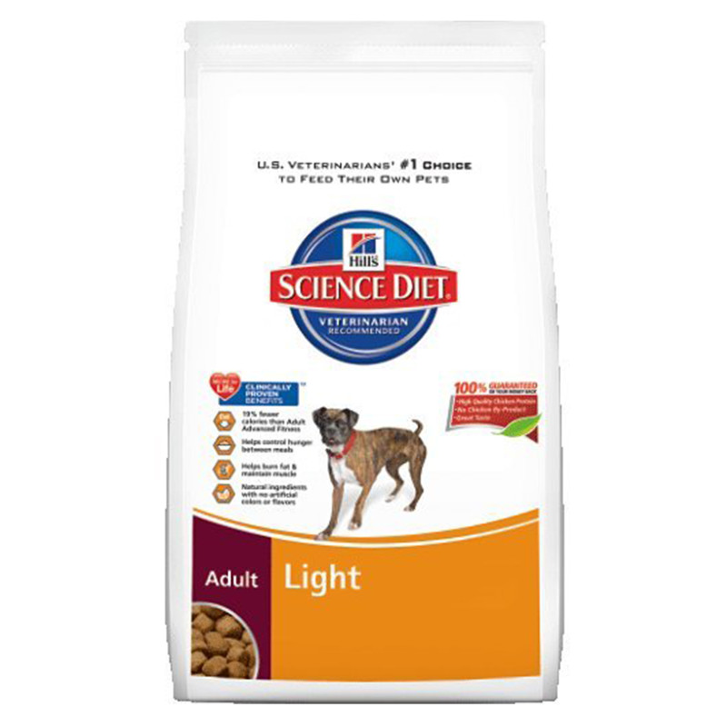 hill's science diet adult light dry dog food