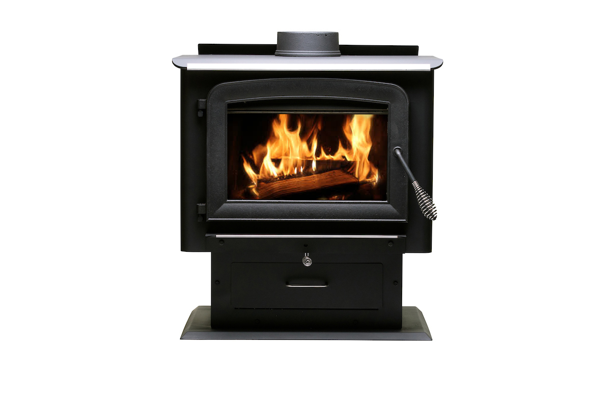 This unit of a wood burning cook stove. Better call a buddy with a truck if  you move out. : r/AbsoluteUnits